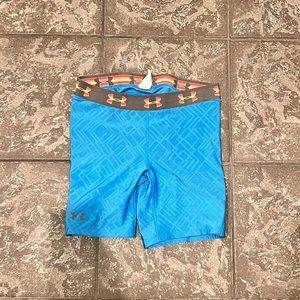 Under Armour Women's size Medium Heat Gear Slider Strike Zone Compression Shorts